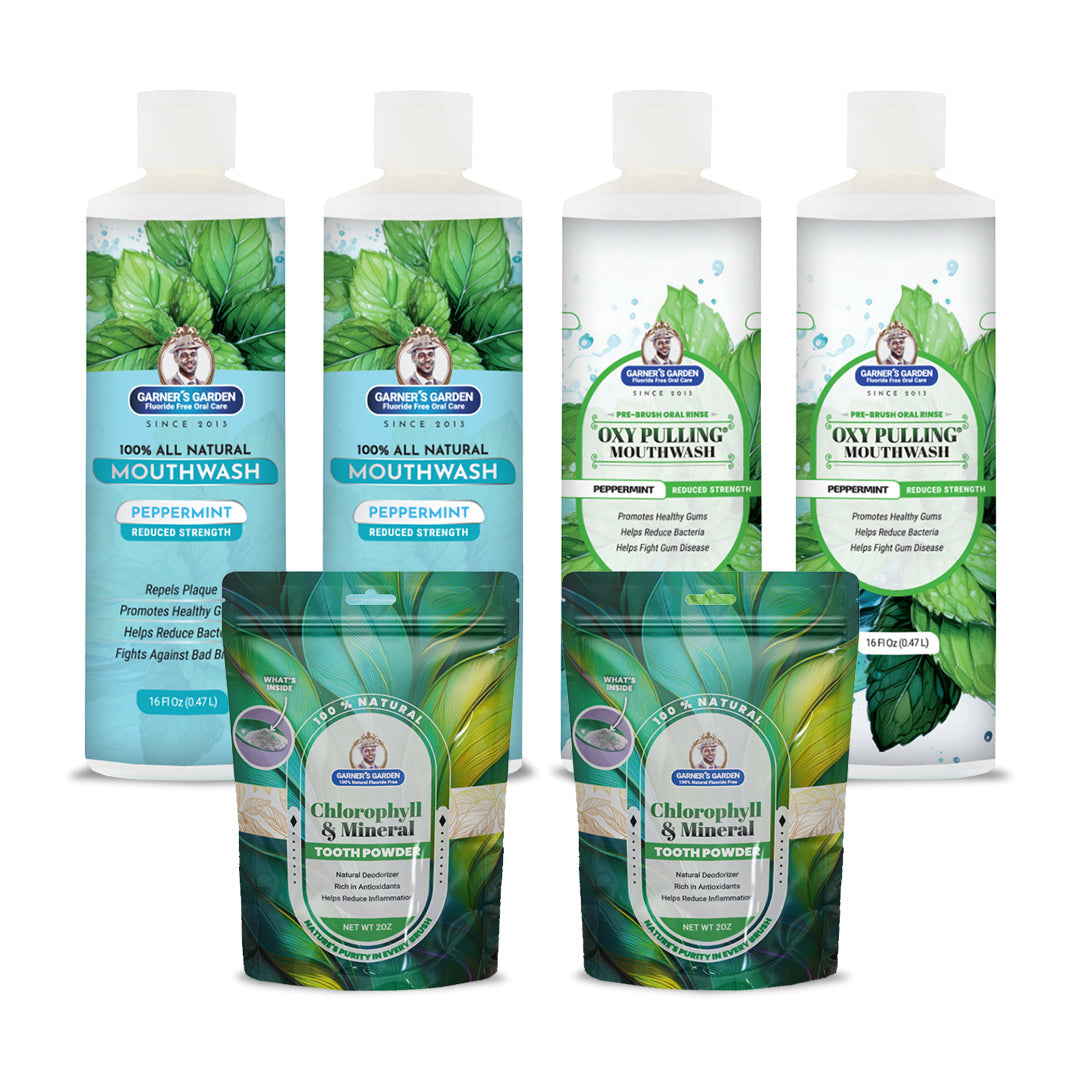 2 Pack Oral Care Package | Trio | H2O2 | Fluoride Free