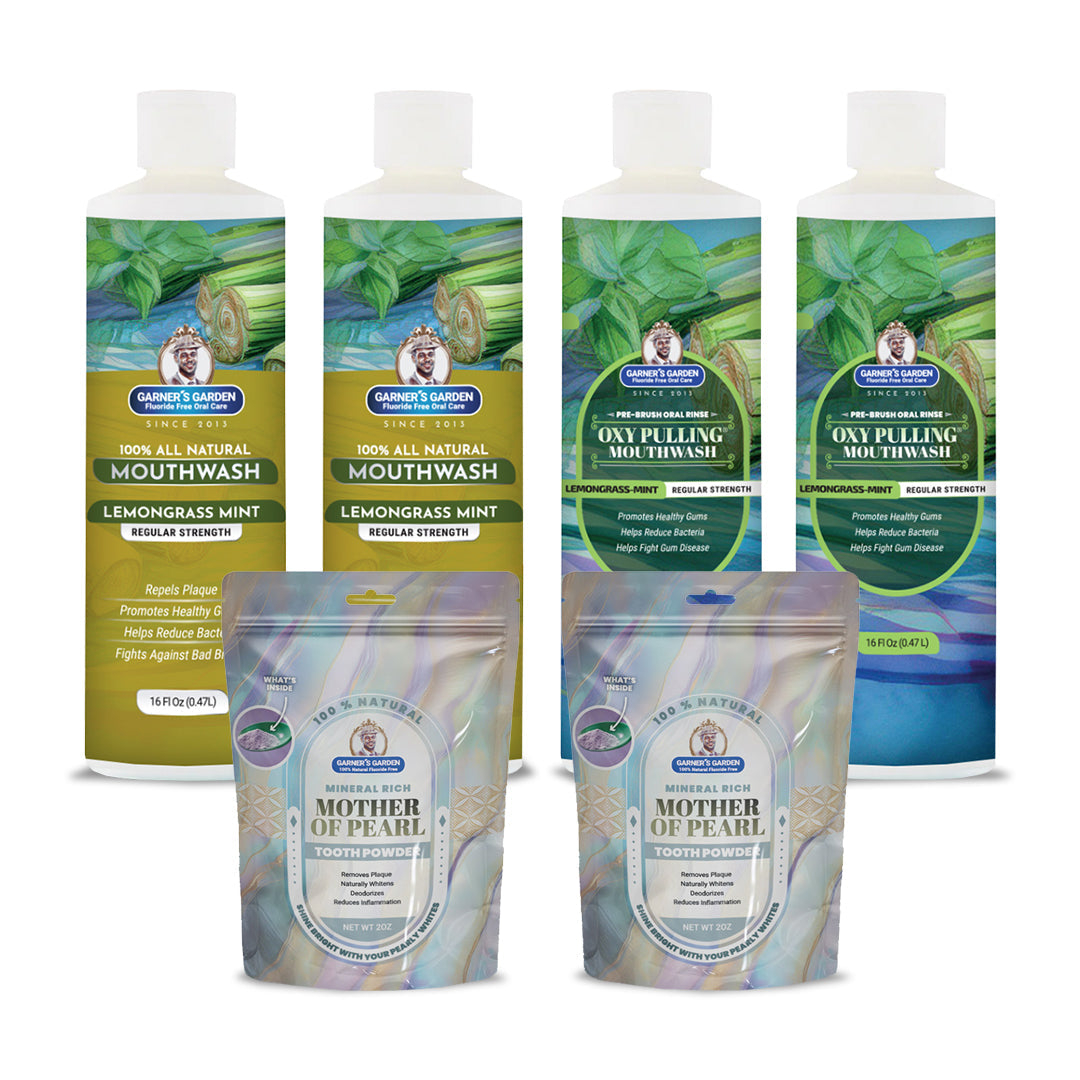 2 Pack Oral Care Package | Trio | H2O2 | Fluoride Free