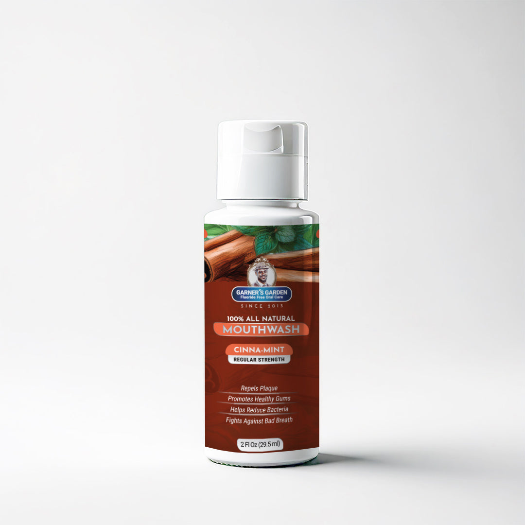 Travel Sized - Natural Mouthwash | H2O2 | Fluoride Free