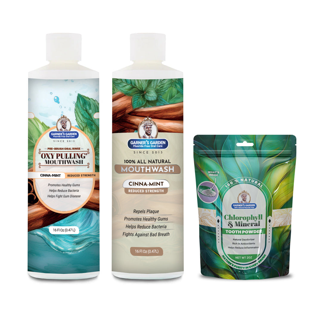 Oral Care Package | Trio | H2O2 | Fluoride Free