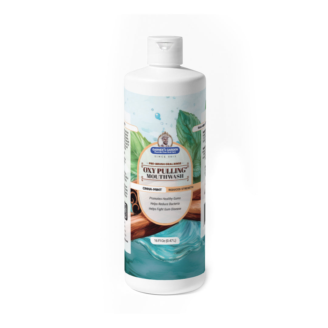 Oxy Pulling Mouthwash | Activated Charcoal | H2O2