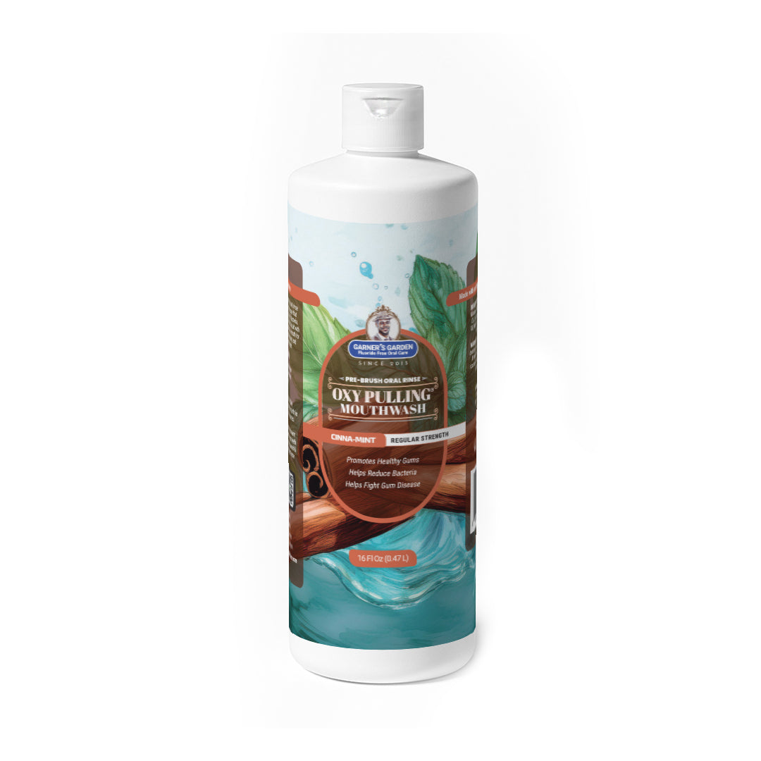 Oxy Pulling Mouthwash | Activated Charcoal | H2O2