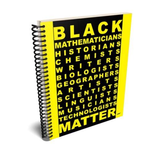 College Ruled 1 Subject Flexible Paperboard Cover Spiral Notebook - Nik Nax (Black Professionals) - BlackOwned365