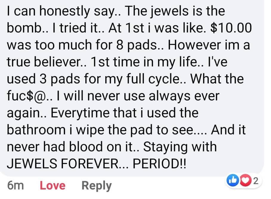 Heavy Flow (8 Per Pack) - Reign Pads - BlackOwned365