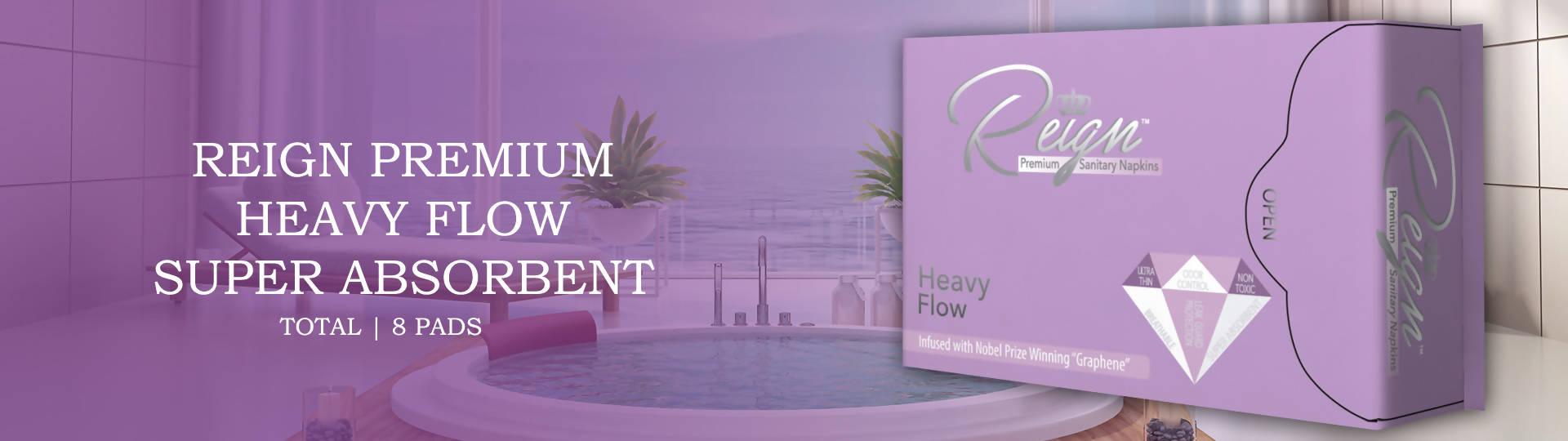 Heavy Flow (8 Per Pack) - Reign Pads - BlackOwned365