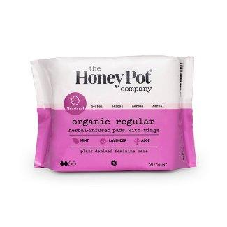Postpartum Herbal Pads - 12 Count - The Honey Pot Company