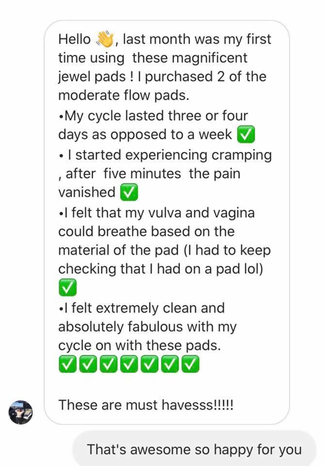 Super Heavy Flow (7 Per Pack) - Reign Pads - BlackOwned365