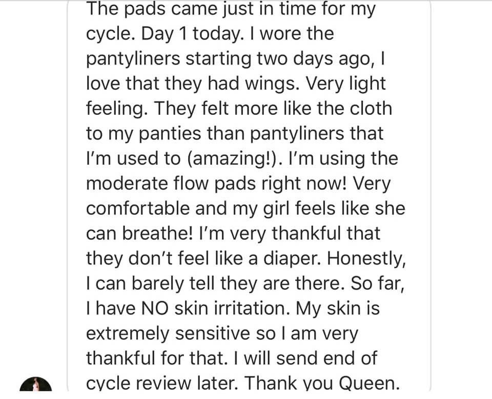 Ultra Thin Panty Liners (30 Per Pack) - Reign Pads - BlackOwned365