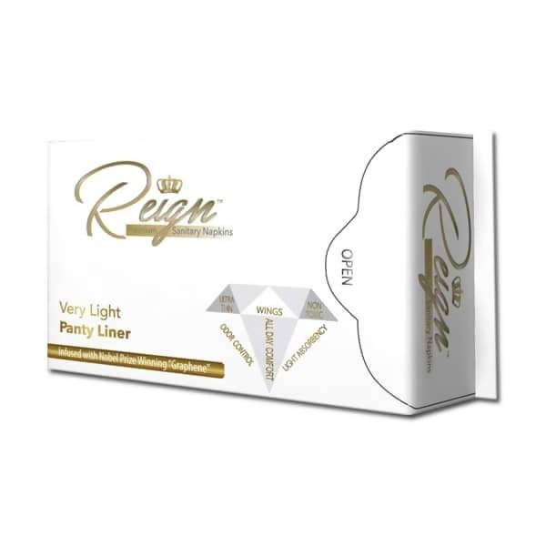 Very Light Flow Panty Liners (20 Per Pack) - Reign Pads - BlackOwned365