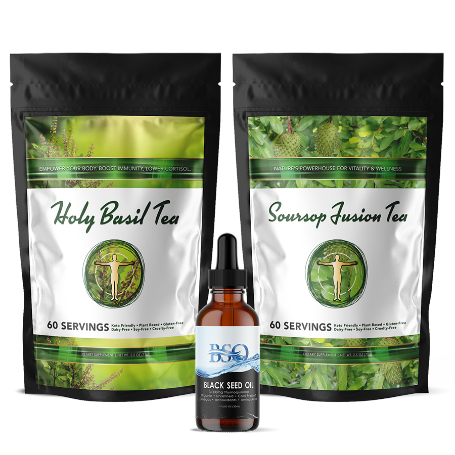 Holy Basil Tea - 60 Servings. Buy 3, Get 1 Free