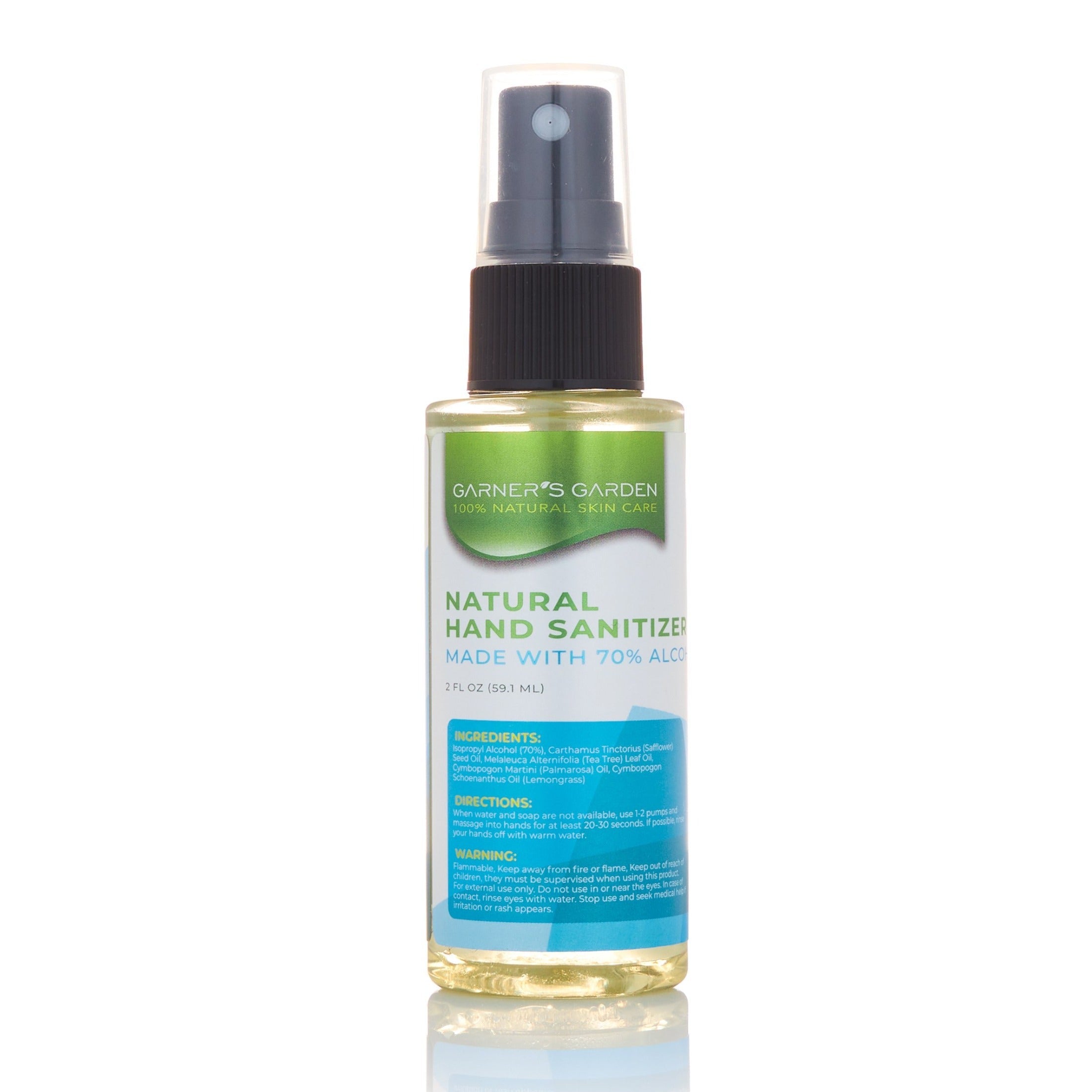 Natural Alcohol Hand Sanitizer - 2 oz