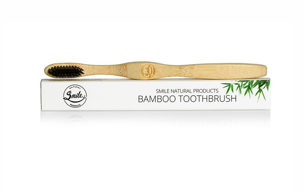 Bamboo Toothbrush - BlackOwned365