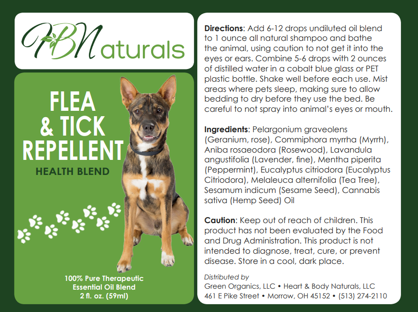 Flea & Tick Repellent Essential Oil Blend