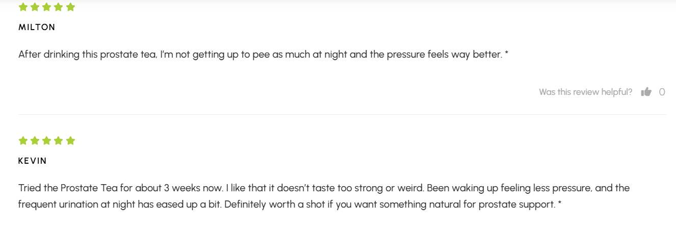 Prostate Tea