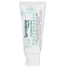 SprinJene Fluoride Free Toothpaste - BlackOwned365