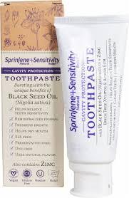 SprinJene Sensitivity Relief Toothpaste with Cavity Protection 3.5 oz - BlackOwned365
