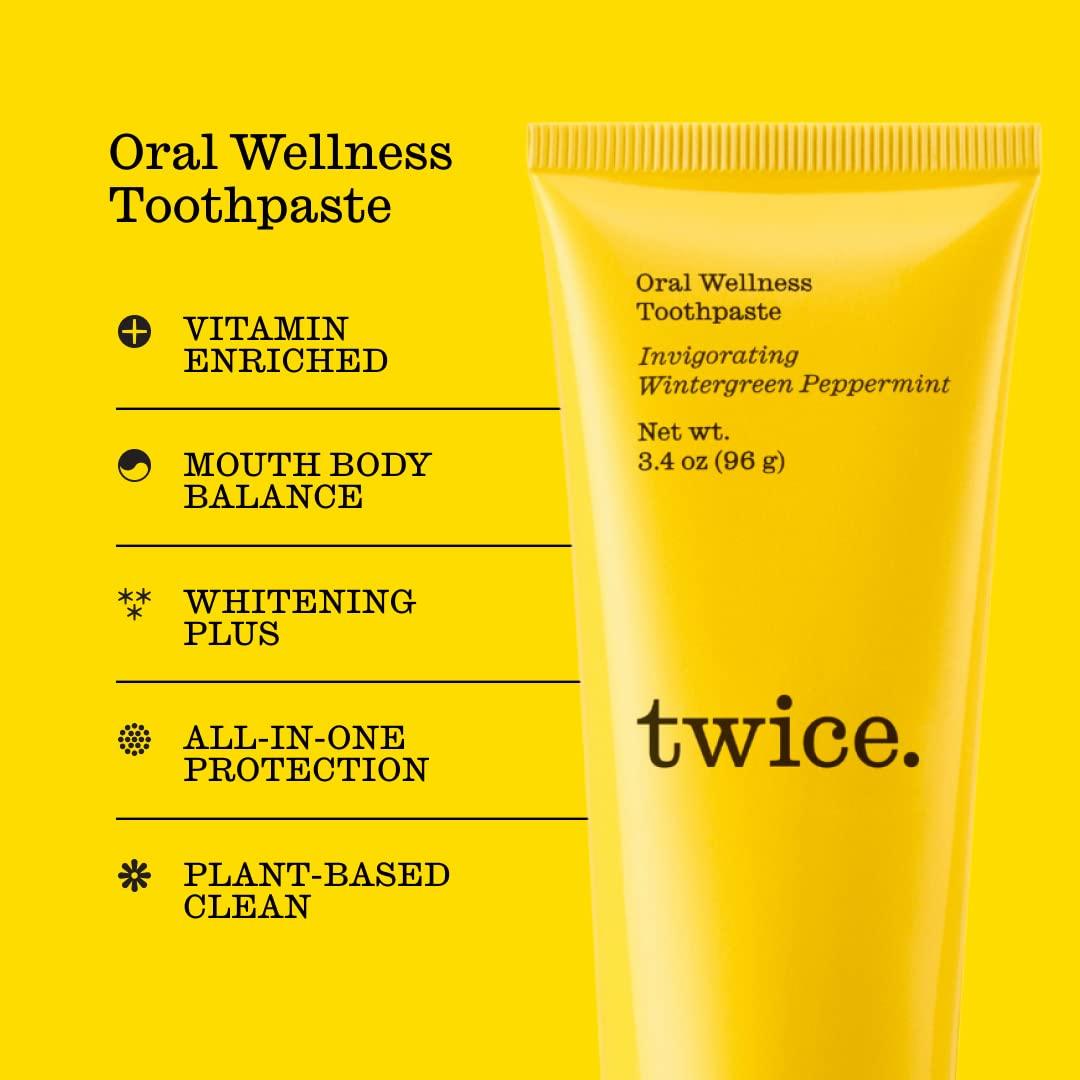 Twice Oral Wellness Toothpaste - BlackOwned365